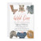 Wild One Safari Animals Gender Neutral Baby Shower