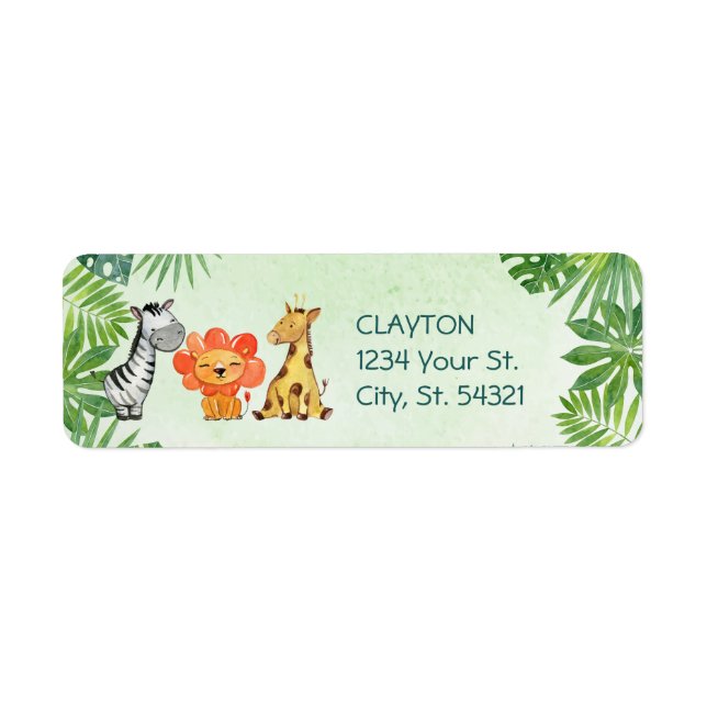 Wild One, Safari First Birthday (Front)