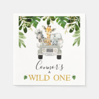 Wild One Safari First Birthday