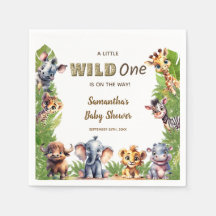 Wild One Safari Theme Baby Shower