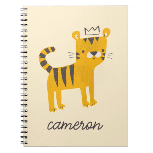 Wild One Tiger Cat Notebook