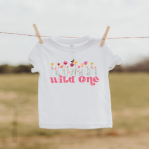 Wild One Wildflower Toddler T-Shirt