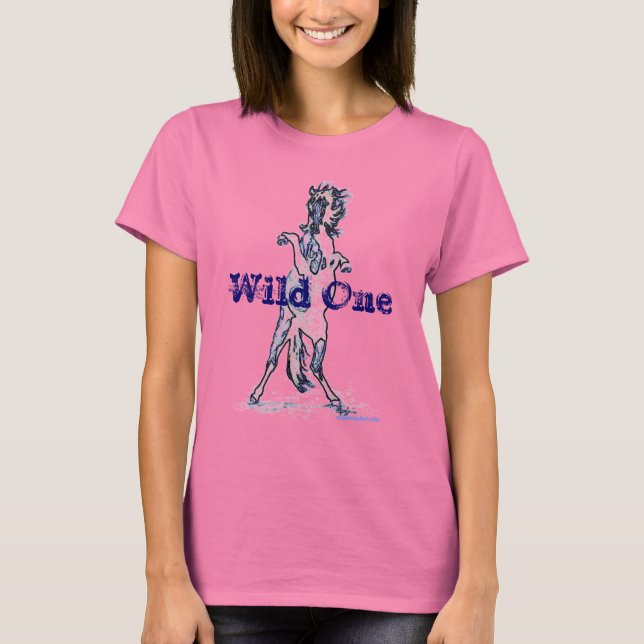 Wild One women's camo t-shirt (Front)