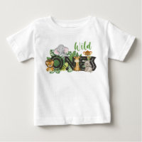 Wild Ones Jungle Safari Animals Birthday twins