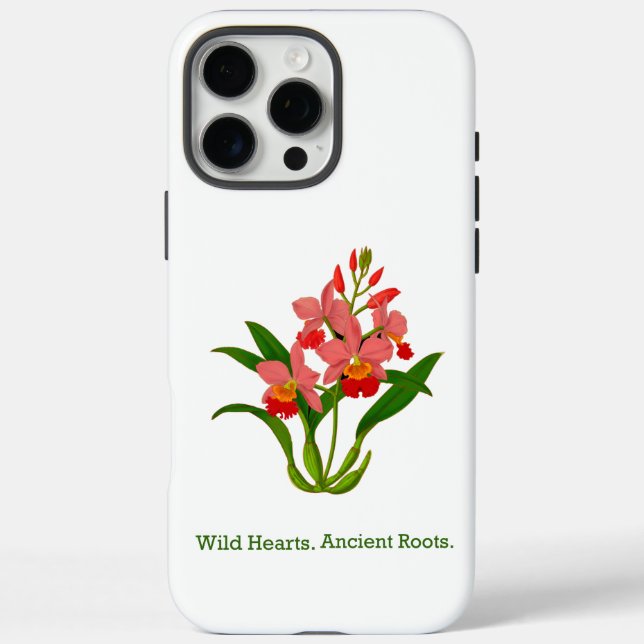 Wild Orchid Bloom Case-Mate iPhone Case (Back)