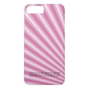 Wild orchid Colour Stripe Funky Pattern Case-Mate iPhone Case