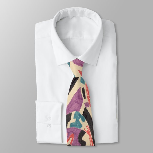 Wild, original abstract tie (Tied)