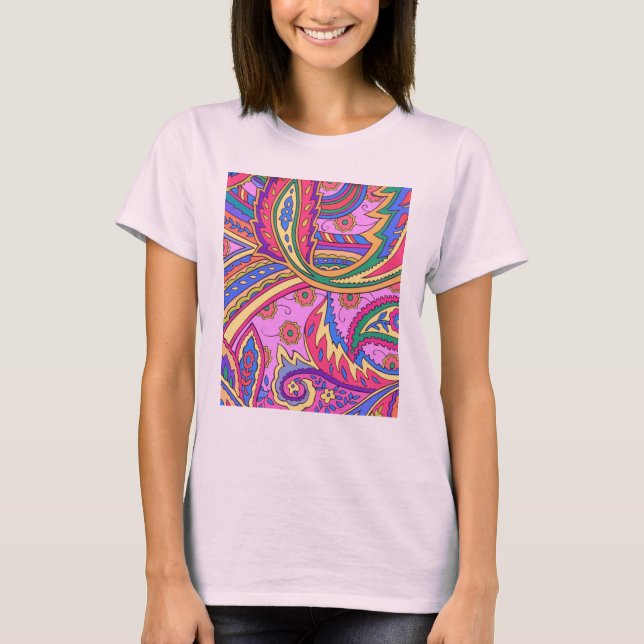 WILD PAISLEY T-Shirt (Front)