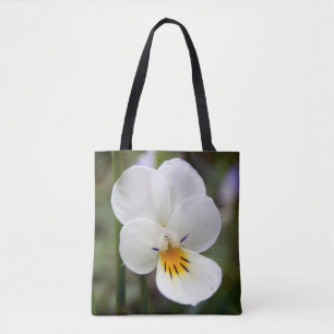 Wild Pansy All Over Print Tote Bag