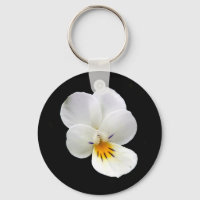 Wild Pansy Key Ring