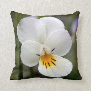 Wild Pansy Throw Cushion