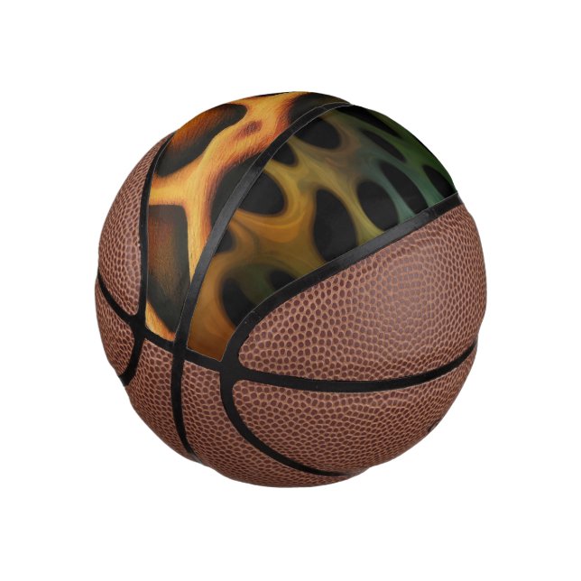 Wild Patterns Mini Basketball (Angled)
