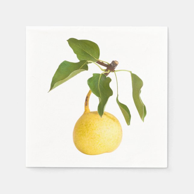 Wild pear napkin (Front)