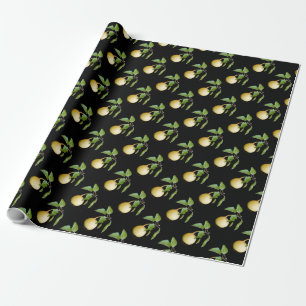 Wild pear wrapping paper