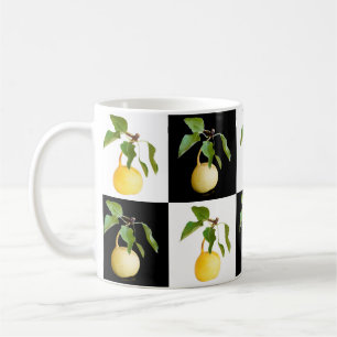 Wild pears pattern coffee mug