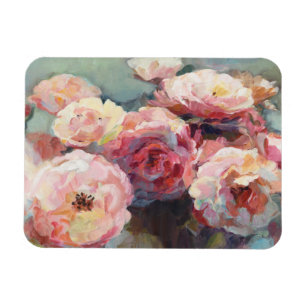 Wild Pink Roses Magnet