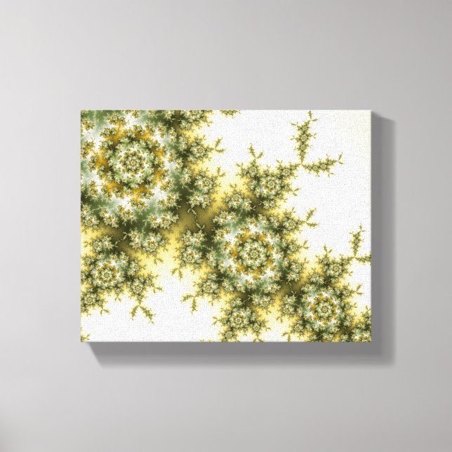 Wild Plant - Mandelbrot Fractal Art Canvas Print (Front)