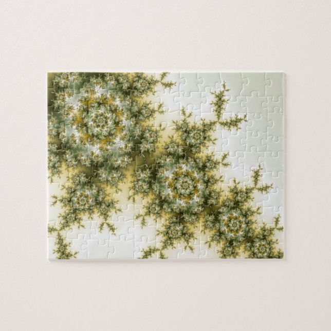 Wild Plant - Mandelbrot Fractal Art Jigsaw Puzzle (Horizontal)