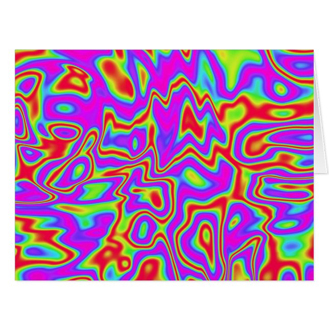 Wild Psychedelic Liquid Colours (Front Horizontal)