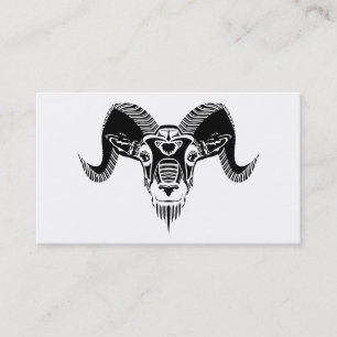 wild ram business card