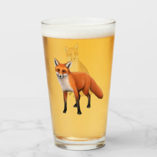 Wild Red Fox Tumbler Glass