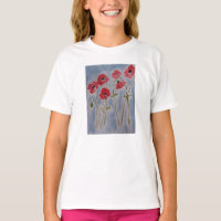 Wild Red Poppies