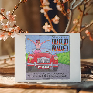 Wild Ride Inspirational Postcard