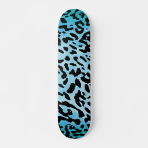 Wild Ride: Leopard Skin Printed 7 3/4 Skateboard