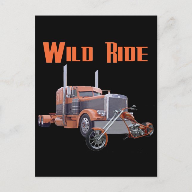 Wild Ride Postcard (Front)