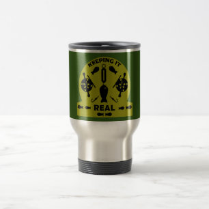 Wild River Fishing Travel Mug