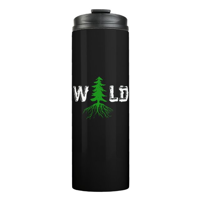 Wild Roots Outdoors Thermal Tumbler (Front)