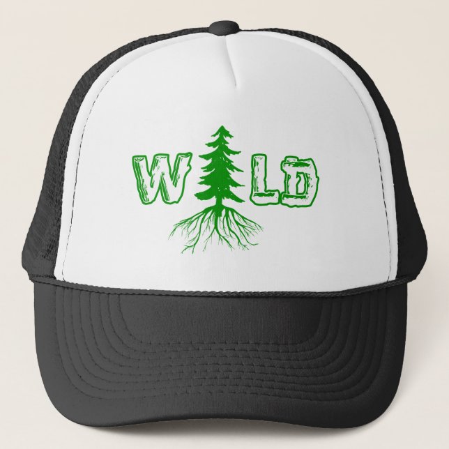Wild Roots Outdoors Trucker Hat (Front)