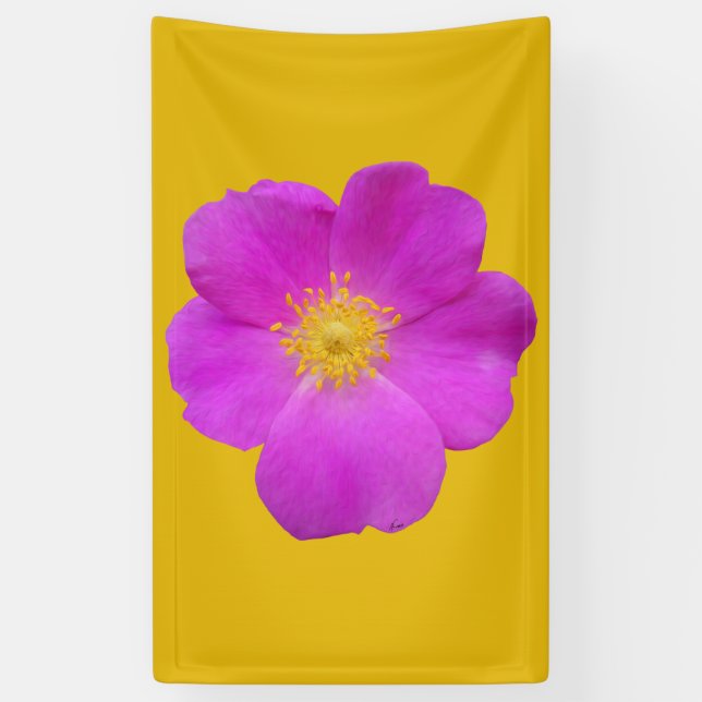 Wild Rose 2 Banner (Vertical)