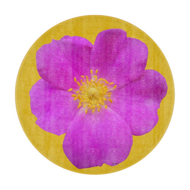 Wild Rose 2 Cutting Board (Front)