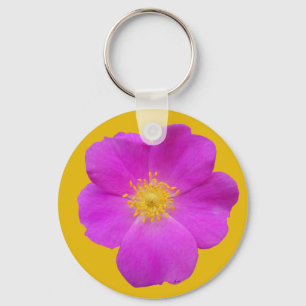 Wild Rose 2 Key Ring