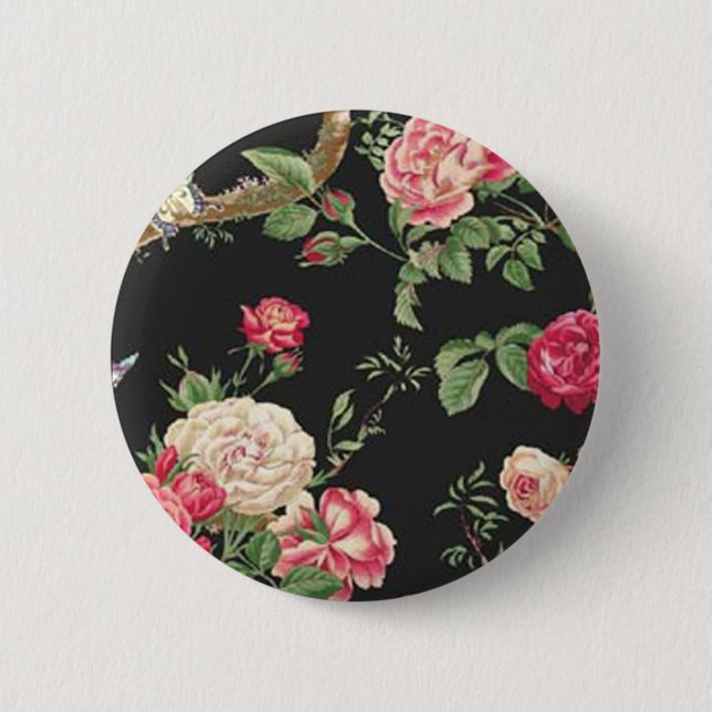Wild Rose Button (Front)