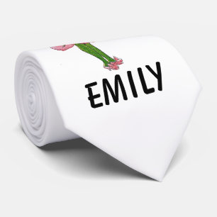 Wild Rose Cute Flower Child Floral Vintage Girl Tie