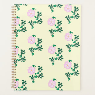 Wild Rose Flower Planner