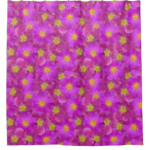Wild Rose Seamless Pattern Shower Curtain