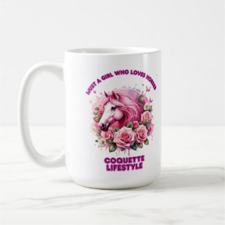 "Wild Rose Spirit"Coquette Woman T Shirt Coffee Mug