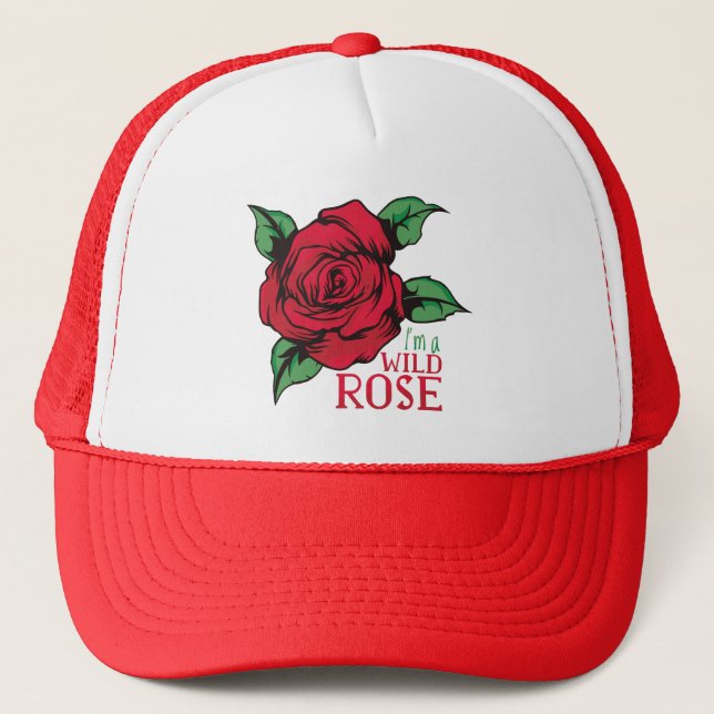 Wild Rose Trucker Hat (Front)
