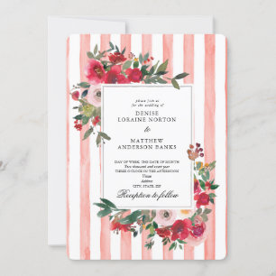 Wild Roses and Desert Flower  Invitation