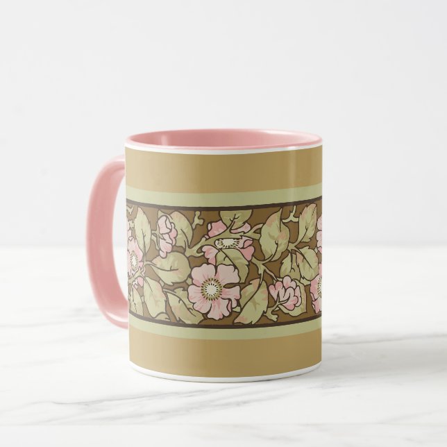 Wild Roses Coffee Mug (Front Left)