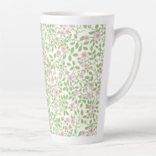 Wild roses  latte mug