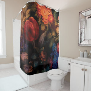 WILD ROSES  SHOWER CURTAIN