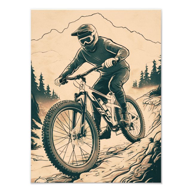 Wild Route Photo Print (Front)