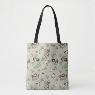 Wild Rumpus Holiday Pattern Tote Bag