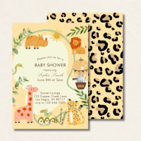 Wild Safari Adventure Awaits Baby Shower