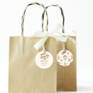 Wild Safari Animals Baby Shower Favour Tags