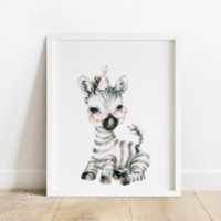 Wild Safari Party Zebra Animal Birthday